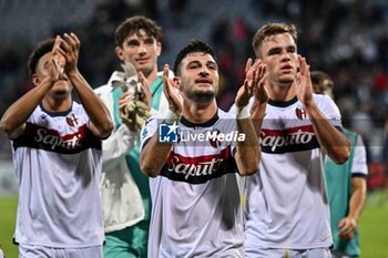 2024-10-29 - Team Bologna FC Esultanza, Joy, Postgame, Ricardo Orsolini of Bologna FC - CAGLIARI CALCIO VS BOLOGNA FC - ITALIAN SERIE A - SOCCER