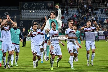 2024-10-29 - Team Bologna FC Esultanza, Joy, Postgame, Ricardo Orsolini of Bologna FC - CAGLIARI CALCIO VS BOLOGNA FC - ITALIAN SERIE A - SOCCER