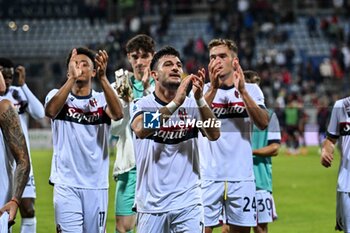 2024-10-29 - Team Bologna FC Esultanza, Joy, Postgame, Ricardo Orsolini of Bologna FC - CAGLIARI CALCIO VS BOLOGNA FC - ITALIAN SERIE A - SOCCER