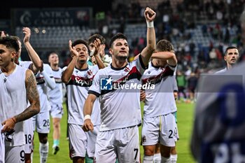 2024-10-29 - Team Bologna FC Esultanza, Joy, Postgame, Ricardo Orsolini of Bologna FC - CAGLIARI CALCIO VS BOLOGNA FC - ITALIAN SERIE A - SOCCER