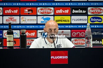 2024-10-29 - Vincenzo Italiano Mister of Bologna FC, Conferenza Stampa, Press Conference - CAGLIARI CALCIO VS BOLOGNA FC - ITALIAN SERIE A - SOCCER