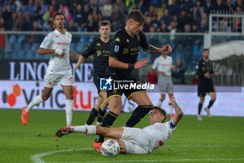 2024-10-31 - Serie A, Genova, Day 10, Stadio Ferraris, Genoa - Fiorentina, in the photo: Pinamento and Martinez Quarta - GENOA CFC VS ACF FIORENTINA - ITALIAN SERIE A - SOCCER