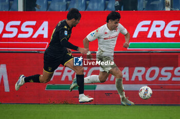 2024-10-31 - Serie A, Genova, Day 10, Stadio Ferraris, Genoa - Fiorentina, in the photo: Sottil and Vogliacco - GENOA CFC VS ACF FIORENTINA - ITALIAN SERIE A - SOCCER