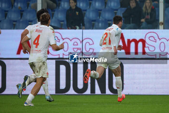 2024-10-31 - Serie A, Genova, Day 10, Stadio Ferraris, Genoa - Fiorentina, in the photo: esultation Gosens - GENOA CFC VS ACF FIORENTINA - ITALIAN SERIE A - SOCCER