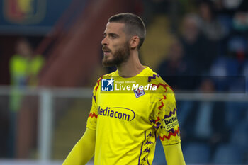 2024-10-31 - Serie A, Genova, Day 10, Stadio Ferraris, Genoa - Fiorentina, in the photo: David De Gea - GENOA CFC VS ACF FIORENTINA - ITALIAN SERIE A - SOCCER