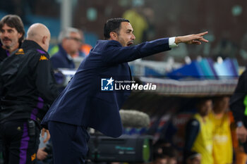 2024-10-31 - Serie A, Genova, Day 10, Stadio Ferraris, Genoa - Fiorentina, in the photo: mister Raffaele Palladino - GENOA CFC VS ACF FIORENTINA - ITALIAN SERIE A - SOCCER