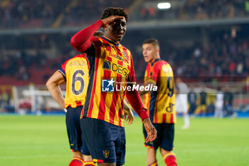 2024-10-29 - Patrick Dorgu of US Lecce celebrates after scoring a goal - US LECCE VS HELLAS VERONA FC - ITALIAN SERIE A - SOCCER