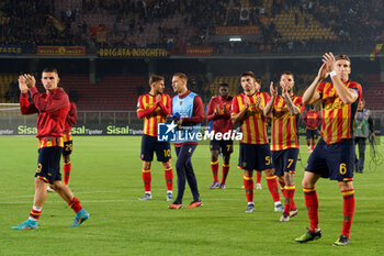 2024-10-29 - players of US Lecce celebrates the victory - US LECCE VS HELLAS VERONA FC - ITALIAN SERIE A - SOCCER