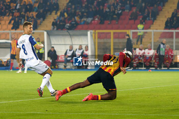 2024-10-29 - Patrick Dorgu of US Lecce scores a goal of 1-0 - US LECCE VS HELLAS VERONA FC - ITALIAN SERIE A - SOCCER