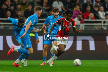 2024-10-29 - Samuel Chukwueze of AC Milan seen in action during Serie A 2024/25 football match between AC Milan and SSC Napoli at San Siro Stadium - AC MILAN VS SSC NAPOLI - ITALIAN SERIE A - SOCCER