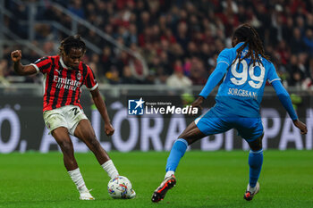 2024-10-29 - Samuel Chukwueze of AC Milan seen in action during Serie A 2024/25 football match between AC Milan and SSC Napoli at San Siro Stadium - AC MILAN VS SSC NAPOLI - ITALIAN SERIE A - SOCCER