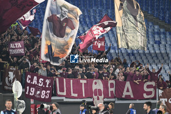 2024-10-31 - Supporters of Torino F.C. 1906 during the 10th day of the Serie A Championship between A.S. Roma and Torino F.C. at the Olympic Stadium on October 31, 2024 in Rome, Italy. - AS ROMA VS TORINO FC - ITALIAN SERIE A - SOCCER