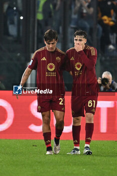 2024-10-31 - Paulo Dybala of A.S. Roma celebrates after scoring the gol of 1-0 during the 10th day of the Serie A Championship between A.S. Roma and Torino F.C. at the Olympic Stadium on October 31, 2024 in Rome, Italy. - AS ROMA VS TORINO FC - ITALIAN SERIE A - SOCCER