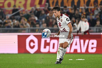 2024-10-31 - Samuele Ricci of Torino F.C. in action during the 10th day of the Serie A Championship between A.S. Roma and Torino F.C. at the Olympic Stadium on October 31, 2024 in Rome, Italy. - AS ROMA VS TORINO FC - ITALIAN SERIE A - SOCCER