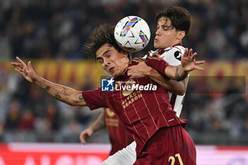 2024-10-31 - Paulo Dybala of A.S. Roma and Samuele Ricci of Torino F.C. in action during the 10th day of the Serie A Championship between A.S. Roma and Torino F.C. at the Olympic Stadium on October 31, 2024 in Rome, Italy. - AS ROMA VS TORINO FC - ITALIAN SERIE A - SOCCER