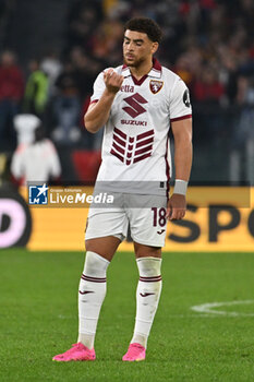 2024-10-31 - Che Adams of Torino F.C. during the 10th day of the Serie A Championship between A.S. Roma and Torino F.C. at the Olympic Stadium on October 31, 2024 in Rome, Italy. - AS ROMA VS TORINO FC - ITALIAN SERIE A - SOCCER