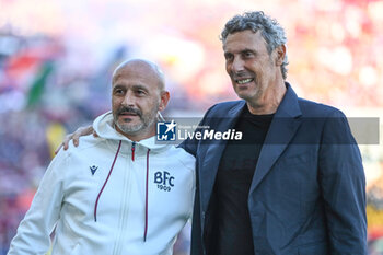 2024-11-02 - Vincenzo Italiano (Bologna Fc) and Luca Gotti (Us Lecce) - BOLOGNA FC VS US LECCE - ITALIAN SERIE A - SOCCER