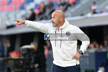 2024-11-02 - Vincenzo Italiano (Bologna Fc) during the match - BOLOGNA FC VS US LECCE - ITALIAN SERIE A - SOCCER