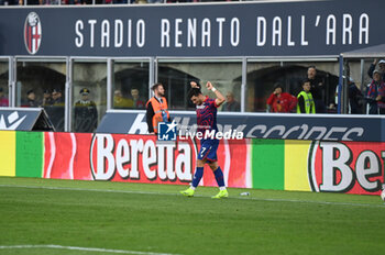 2024-11-02 - Riccardo Orsolini (bologna fc) celebratring his goal - BOLOGNA FC VS US LECCE - ITALIAN SERIE A - SOCCER