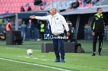 2024-11-02 - Vincenzo Italiano (Bologna Fc) during the match - BOLOGNA FC VS US LECCE - ITALIAN SERIE A - SOCCER