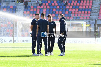 2024-11-02 - Sam Beukema, Santiago Castro, Lewis Ferguson and Nikola Moro (Bologna Fc) before the match - BOLOGNA FC VS US LECCE - ITALIAN SERIE A - SOCCER