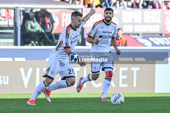 2024-11-02 - Ramadani Ylber (Us Lecce) in action - BOLOGNA FC VS US LECCE - ITALIAN SERIE A - SOCCER