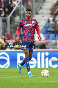 2024-11-02 - Jhon Lucumi (Bologna Fc) in action - BOLOGNA FC VS US LECCE - ITALIAN SERIE A - SOCCER