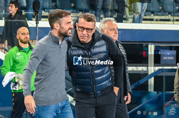 2024-11-04 - Head Coach Cesc Fabregas (Como) and Head Coach Roberto D'Aversa (Empoli) - EMPOLI FC VS COMO 1907 - ITALIAN SERIE A - SOCCER