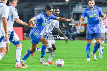 2024-11-04 - Youssef Maleh (Empoli) fights for the ball against Alieu Fadera (Como) - EMPOLI FC VS COMO 1907 - ITALIAN SERIE A - SOCCER