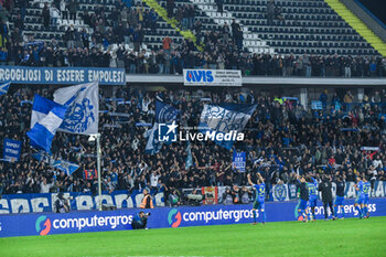 2024-11-04 - the Empoli team under their fans to celebrate the victory - EMPOLI FC VS COMO 1907 - ITALIAN SERIE A - SOCCER