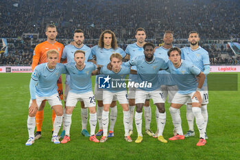 2024-11-04 - Lazio team during the Italian Football Championship League A 2024/2025 match between SS Lazio vs Cagliari Calcio at the Olimpic Stadium in Rome on 04 November 2024. - SS LAZIO VS CAGLIARI CALCIO - ITALIAN SERIE A - SOCCER