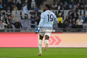 2024-11-04 - Lazio’s Boulaye Dia celebrates after scoring the goal 1-0 during the Italian Football Championship League A 2024/2025 match between SS Lazio vs Cagliari Calcio at the Olimpic Stadium in Rome on 04 November 2024. - SS LAZIO VS CAGLIARI CALCIO - ITALIAN SERIE A - SOCCER