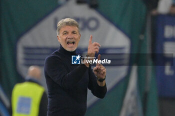 2024-11-04 - Lazio’s head coach Marco Baroni during the Italian Football Championship League A 2024/2025 match between SS Lazio vs Cagliari Calcio at the Olimpic Stadium in Rome on 04 November 2024. - SS LAZIO VS CAGLIARI CALCIO - ITALIAN SERIE A - SOCCER