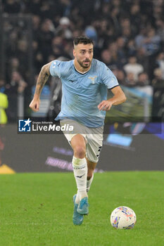 2024-11-04 - Lazio’s Mario Gila during the Italian Football Championship League A 2024/2025 match between SS Lazio vs Cagliari Calcio at the Olimpic Stadium in Rome on 04 November 2024. - SS LAZIO VS CAGLIARI CALCIO - ITALIAN SERIE A - SOCCER