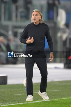 2024-11-04 - Cagliari's head coach Davide Nicola during the Italian Football Championship League A 2024/2025 match between SS Lazio vs Cagliari Calcio at the Olimpic Stadium in Rome on 04 November 2024. - SS LAZIO VS CAGLIARI CALCIO - ITALIAN SERIE A - SOCCER