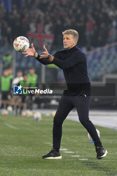 2024-11-04 - Lazio’s head coach Marco Baroni during the Italian Football Championship League A 2024/2025 match between SS Lazio vs Cagliari Calcio at the Olimpic Stadium in Rome on 04 November 2024. - SS LAZIO VS CAGLIARI CALCIO - ITALIAN SERIE A - SOCCER