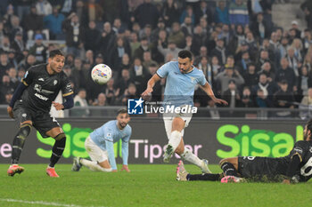 2024-11-04 - Lazio’s Pedro during the Italian Football Championship League A 2024/2025 match between SS Lazio vs Cagliari Calcio at the Olimpic Stadium in Rome on 04 November 2024. - SS LAZIO VS CAGLIARI CALCIO - ITALIAN SERIE A - SOCCER