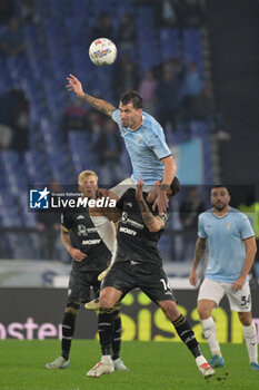 2024-11-04 - Lazio’s Alessio Romagnoli during the Italian Football Championship League A 2024/2025 match between SS Lazio vs Cagliari Calcio at the Olimpic Stadium in Rome on 04 November 2024. - SS LAZIO VS CAGLIARI CALCIO - ITALIAN SERIE A - SOCCER