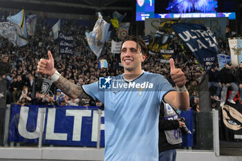 2024-11-04 - Lazio’s Luca Pellegrini during the Italian Football Championship League A 2024/2025 match between SS Lazio vs Cagliari Calcio at the Olimpic Stadium in Rome on 04 November 2024. - SS LAZIO VS CAGLIARI CALCIO - ITALIAN SERIE A - SOCCER