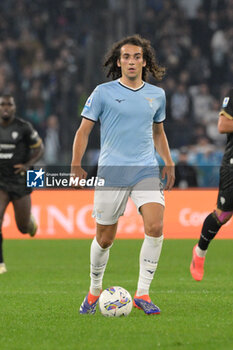 2024-11-04 - Lazio’s Matteo Guendouzi during the Italian Football Championship League A 2024/2025 match between SS Lazio vs Cagliari Calcio at the Olimpic Stadium in Rome on 04 November 2024. - SS LAZIO VS CAGLIARI CALCIO - ITALIAN SERIE A - SOCCER