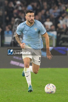 2024-11-04 - Lazio’s Mario Gila during the Italian Football Championship League A 2024/2025 match between SS Lazio vs Cagliari Calcio at the Olimpic Stadium in Rome on 04 November 2024. - SS LAZIO VS CAGLIARI CALCIO - ITALIAN SERIE A - SOCCER