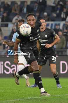 2024-11-04 - Cagliari's Yerry Mina during the Italian Football Championship League A 2024/2025 match between SS Lazio vs Cagliari Calcio at the Olimpic Stadium in Rome on 04 November 2024. - SS LAZIO VS CAGLIARI CALCIO - ITALIAN SERIE A - SOCCER