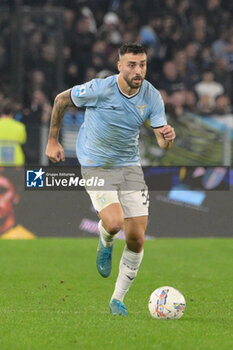 2024-11-04 - Lazio’s Mario Gila during the Italian Football Championship League A 2024/2025 match between SS Lazio vs Cagliari Calcio at the Olimpic Stadium in Rome on 04 November 2024. - SS LAZIO VS CAGLIARI CALCIO - ITALIAN SERIE A - SOCCER