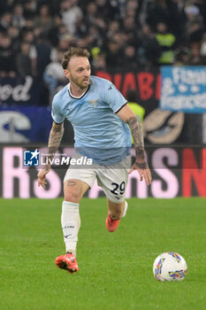 2024-11-04 - Lazio’s Manuel Lazzari during the Italian Football Championship League A 2024/2025 match between SS Lazio vs Cagliari Calcio at the Olimpic Stadium in Rome on 04 November 2024. - SS LAZIO VS CAGLIARI CALCIO - ITALIAN SERIE A - SOCCER