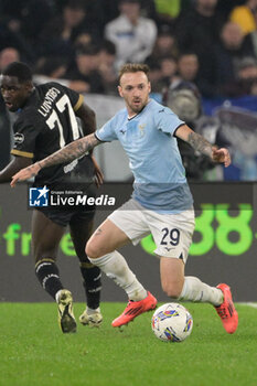 2024-11-04 - Lazio’s Manuel Lazzari during the Italian Football Championship League A 2024/2025 match between SS Lazio vs Cagliari Calcio at the Olimpic Stadium in Rome on 04 November 2024. - SS LAZIO VS CAGLIARI CALCIO - ITALIAN SERIE A - SOCCER