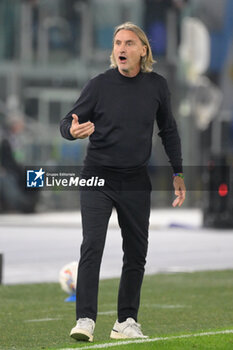 2024-11-04 - Cagliari's head coach Davide Nicola during the Italian Football Championship League A 2024/2025 match between SS Lazio vs Cagliari Calcio at the Olimpic Stadium in Rome on 04 November 2024. - SS LAZIO VS CAGLIARI CALCIO - ITALIAN SERIE A - SOCCER