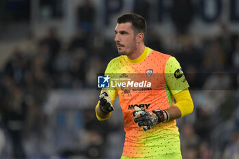 2024-11-04 - Cagliari's goalkeeper Simone Scuffet during the Italian Football Championship League A 2024/2025 match between SS Lazio vs Cagliari Calcio at the Olimpic Stadium in Rome on 04 November 2024. - SS LAZIO VS CAGLIARI CALCIO - ITALIAN SERIE A - SOCCER