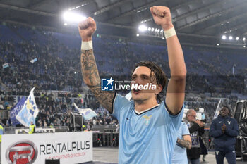 2024-11-04 - Lazio’s Luca Pellegrini during the Italian Football Championship League A 2024/2025 match between SS Lazio vs Cagliari Calcio at the Olimpic Stadium in Rome on 04 November 2024. - SS LAZIO VS CAGLIARI CALCIO - ITALIAN SERIE A - SOCCER