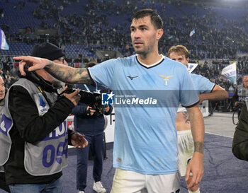 2024-11-04 - Lazio’s Alessio Romagnoli during the Italian Football Championship League A 2024/2025 match between SS Lazio vs Cagliari Calcio at the Olimpic Stadium in Rome on 04 November 2024. - SS LAZIO VS CAGLIARI CALCIO - ITALIAN SERIE A - SOCCER