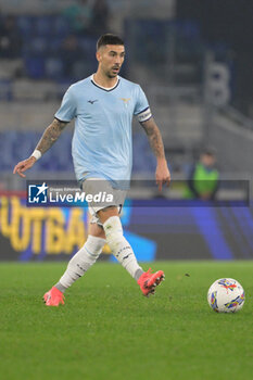 2024-11-04 - Lazio’s Mattia Zaccagni during the Italian Football Championship League A 2024/2025 match between SS Lazio vs Cagliari Calcio at the Olimpic Stadium in Rome on 04 November 2024. - SS LAZIO VS CAGLIARI CALCIO - ITALIAN SERIE A - SOCCER